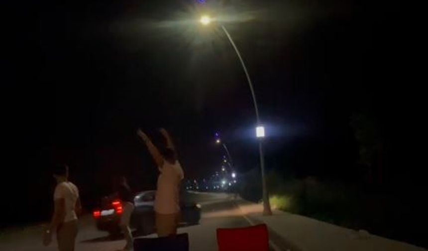 Arnavutköy’de ilginç kaza