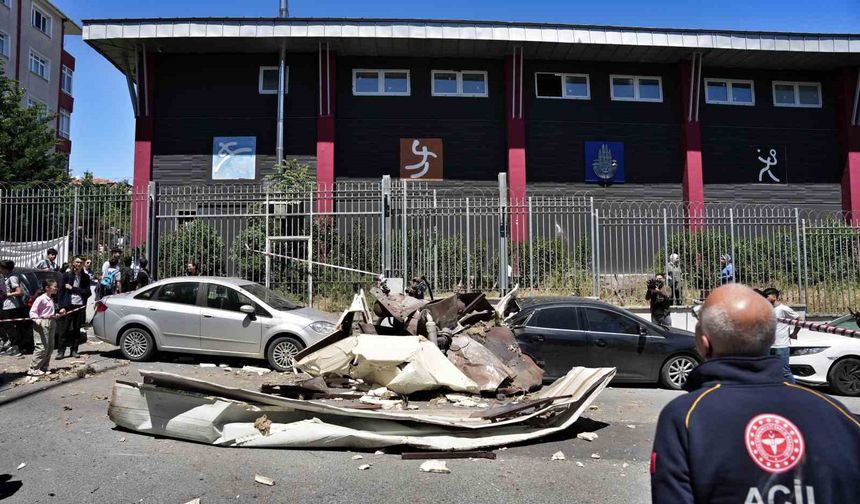 Bağcılar’da patlama sırasında yaşananlar kamerada