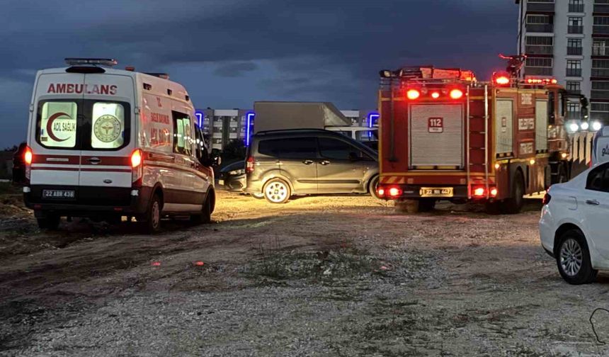 Balkonda çıkan yangın itfaiye ekipleri tarafından söndürüldü