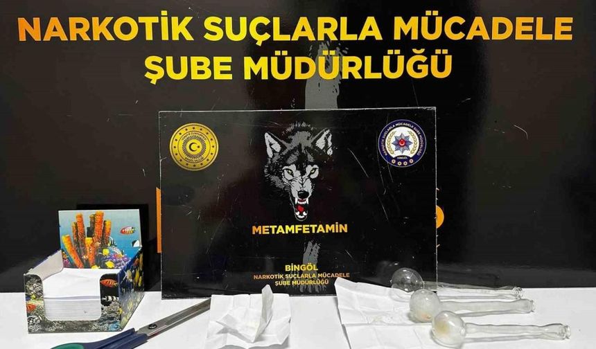Bingöl’de uyuşturucu operasyonu: 1 tutuklama
