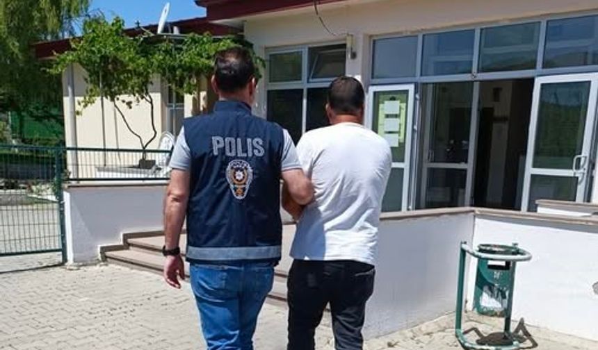 Kasten öldürme suçundan aranan şahıs, Burhaniye’de yakalandı