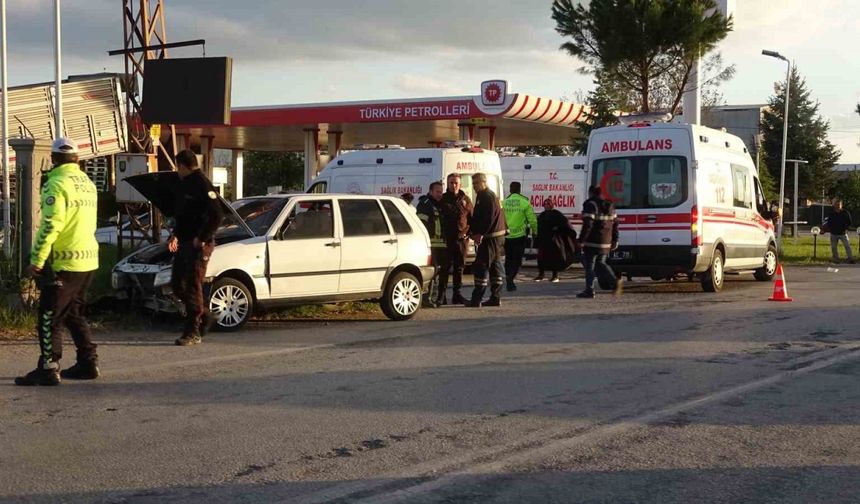 Kütahya’nın Tavşanlı ilçesinde trafik kazası: 6 yaralı