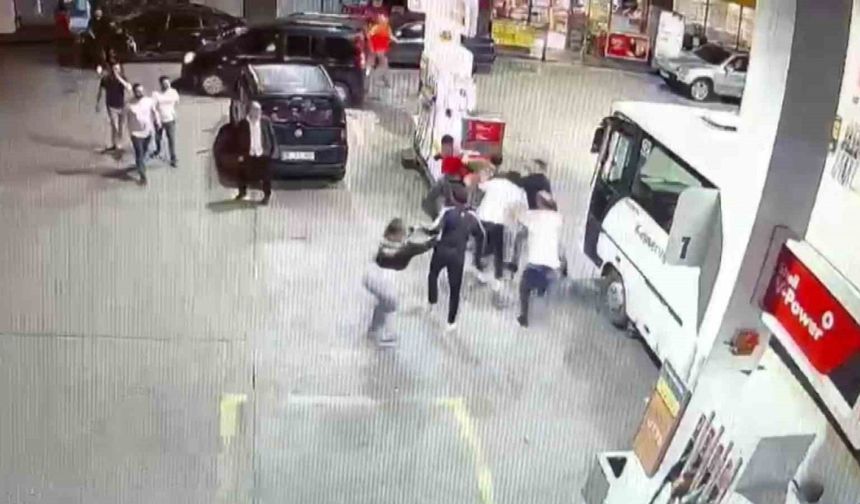Servisçi dayağı kamerada