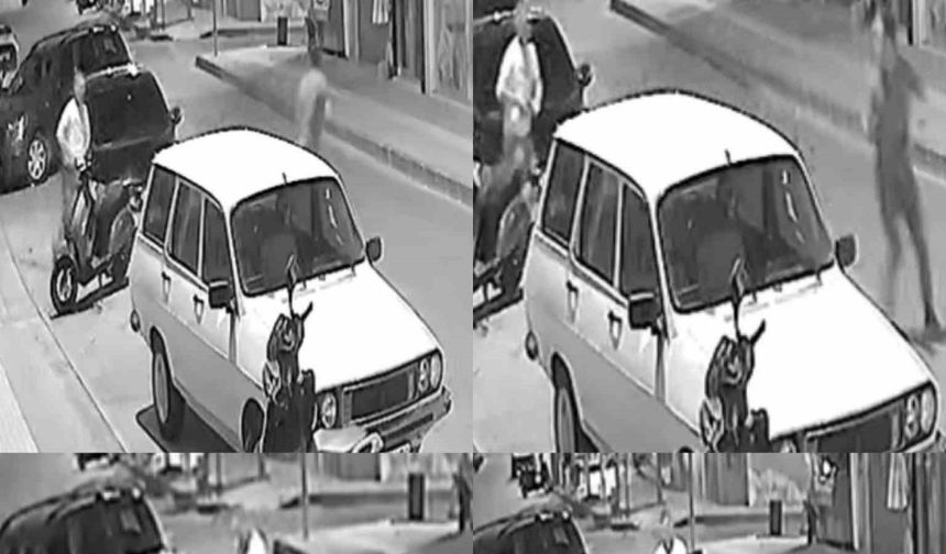 Silahla araç gasbedip tutuklanmıştı: O anların görüntüsü çıktı
