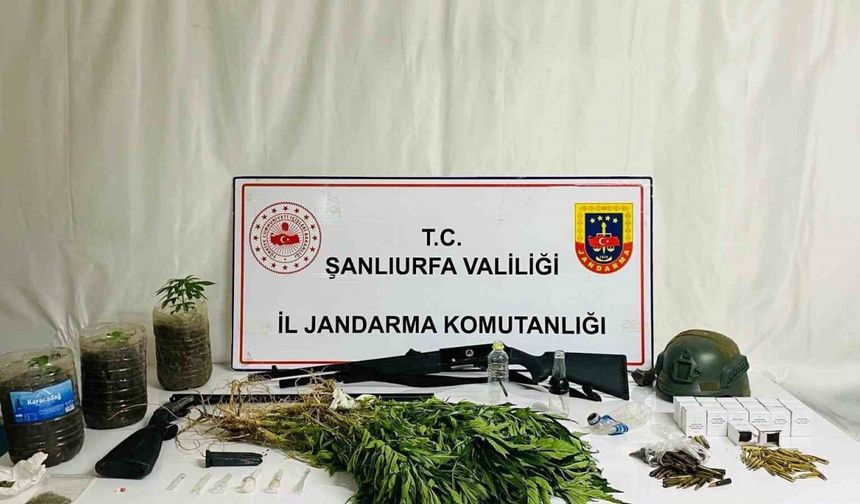 Siverek’te uyuşturucu operasyonu: 42 gözaltı