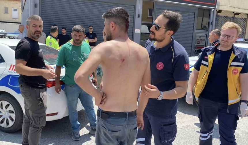 Aksaray’da keser ve sopalı kavga: 1 yaralı