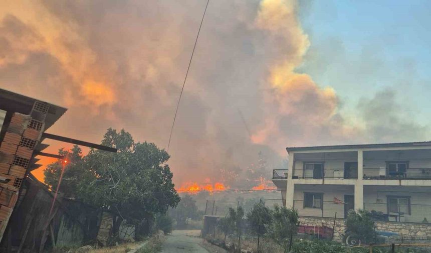 Aliağa’da orman yangını: 6 uçakla müdahale sürüyor