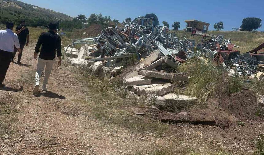 Ankara’da hobi bahçeleri tebligatsız yıkıldığı iddia edildi