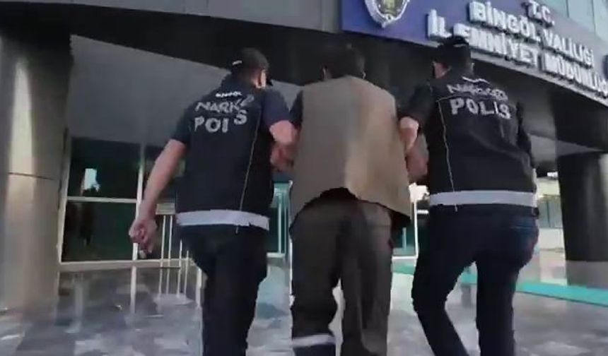 Bingöl’de uyuşturucu operasyonu: 1 tutuklama