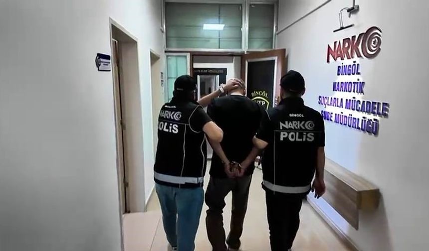 Bingöl’de uyuşturucu operasyonu: 2 gözaltı