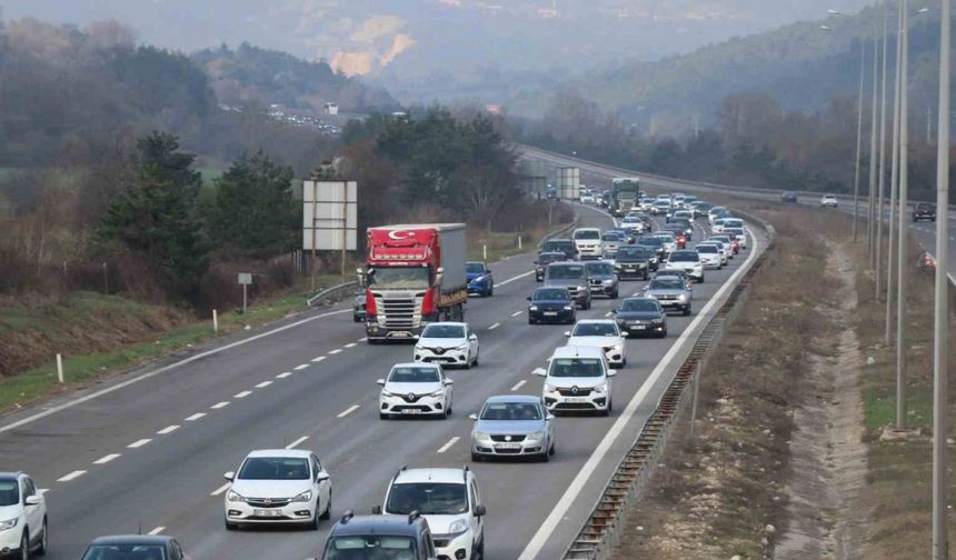 Bolu’da ağır taşıtların geçişine izin yok