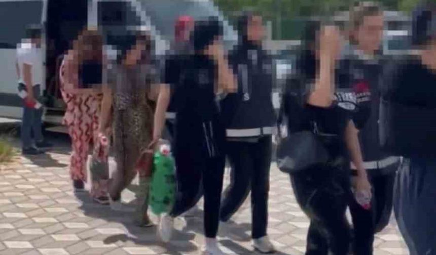 Fuhuş operasyonunda 6 şüpheli yakalandı, 6 mağdur kadın kurtarıldı