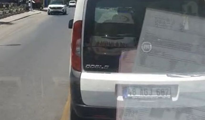 Hasta taşıyan ambulansa yol vermeyince gözaltına alındı
