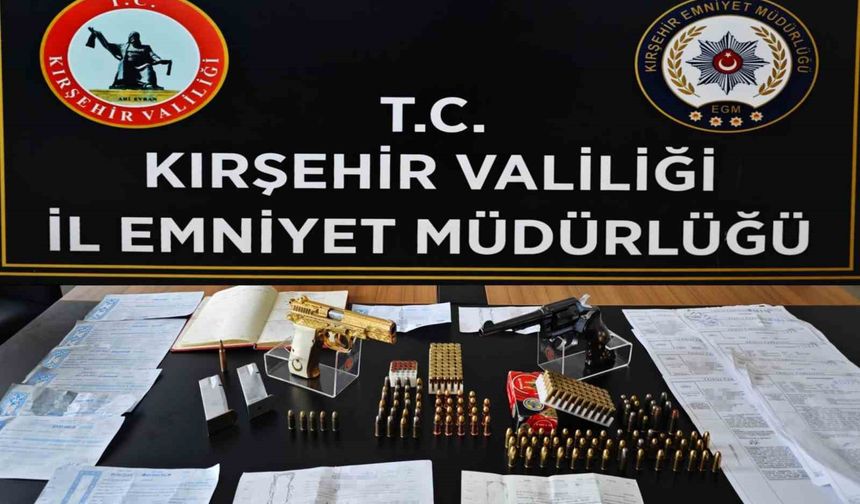 Kırşehir’de ’yağma, tefecilik, dolandırıcılık’ operasyonu