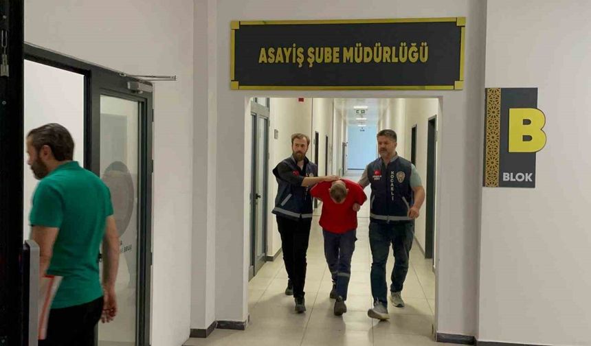 Kocaeli’nde 400 bin TL’lik kablo çalan şüpheli yakalandı