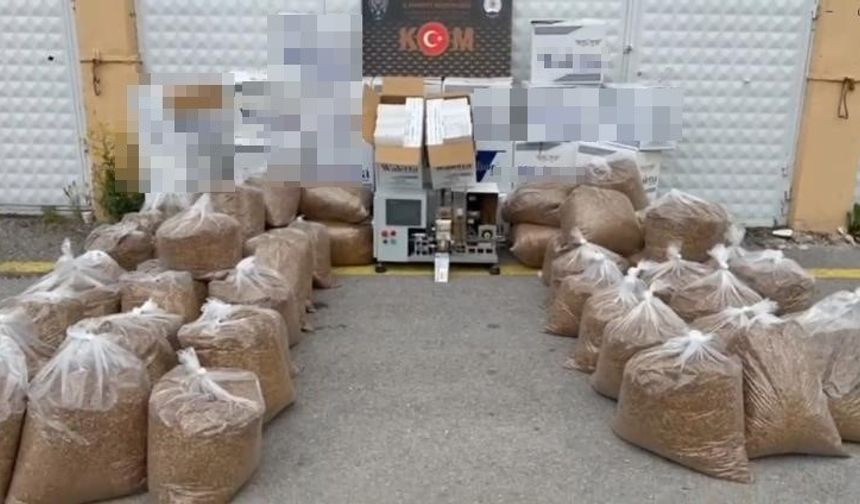 Kütahya’da kaçak tütün operasyonu: 5 şüpheli hakkında adli işlem başlatıldı