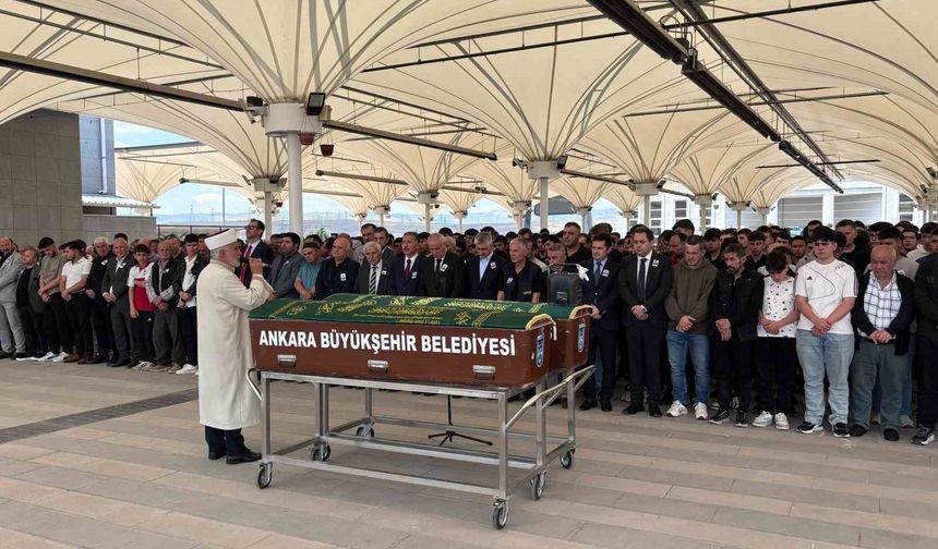 Mersin’de boğularak hayatını kaybeden Mehmet Erdem Akdeniz Ankara’da toprağa verildi