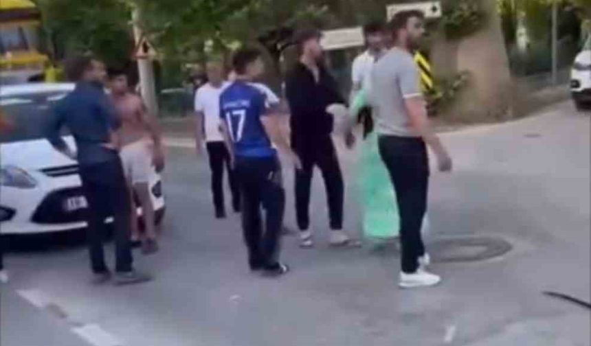 Trafik kazası sonrası bıçaklı kavga: 5 kişilik aile hastanelik oldu