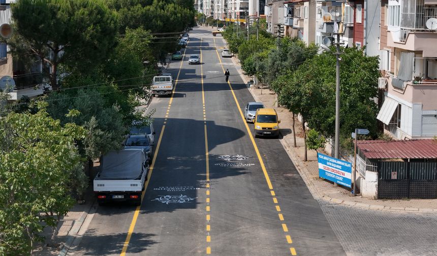Aydın'da yollar yenileniyor, kazanan vatandaş oluyor