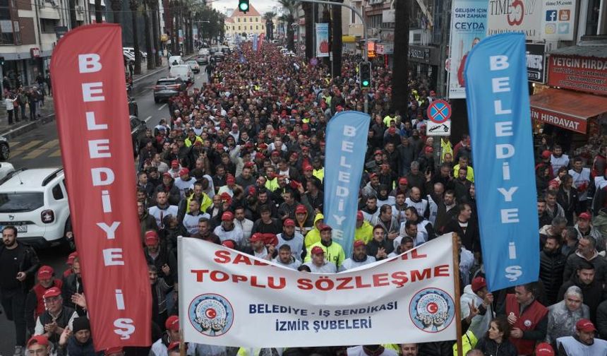 Belediye-İş, eylemi erteledi: 'İzmir yangın yeri...'