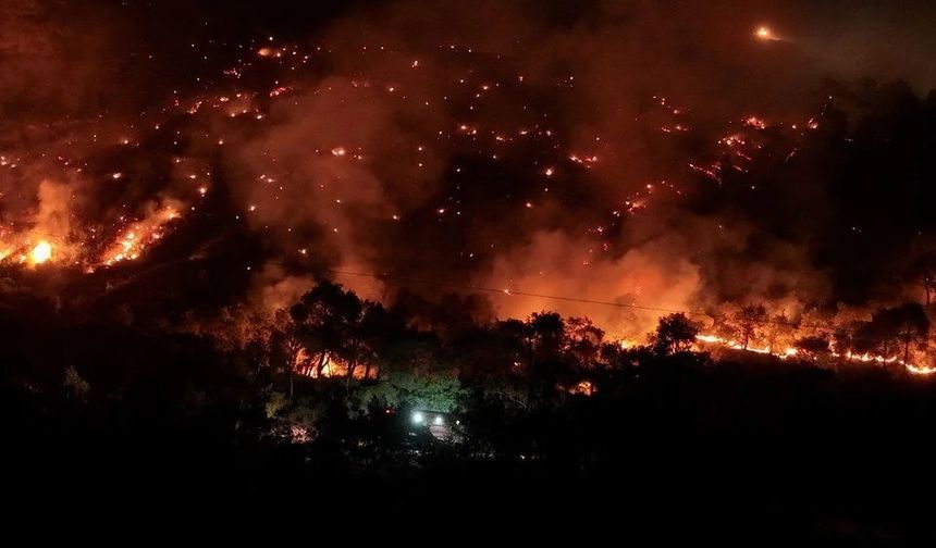 Bursa’da yangınların biri bitiyor biri başlıyor
