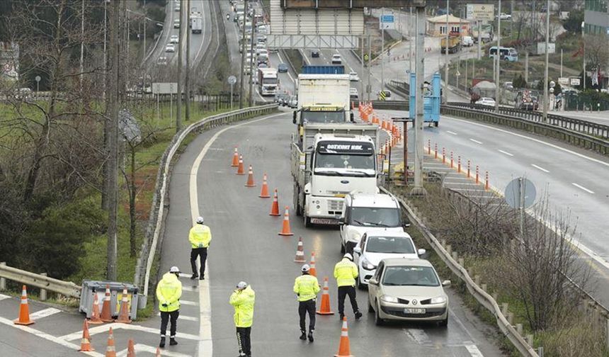 Bakan Yerlikaya: "25-31 Temmuz tarihleri arasında 2 milyon 845 bin 632 araç denetlendi"