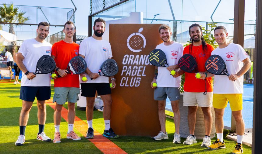 Altı genç, bir hayal: İşte Orange Padel!
