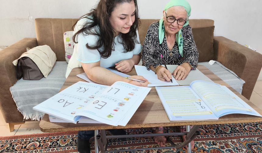 Şehidin annesinin okuma yazma isteğine jet çözüm