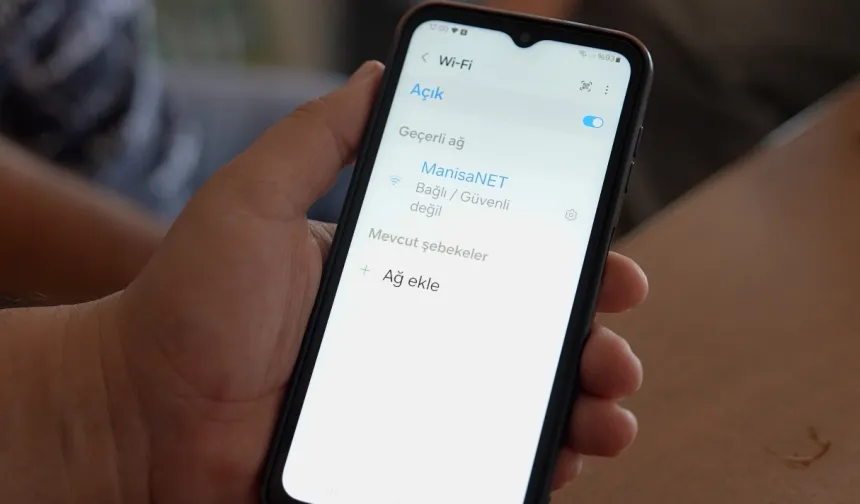 Manisa'da 75 mahalleye ücretsiz internet hizmeti
