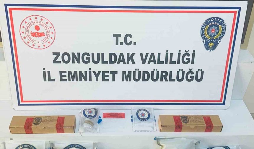 Zonguldak’ta narkotik operasyonunda 1 şüpheli tutuklandı