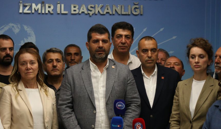 CHP'li Özdemir: Aslanoğlu ve tüm arkadaşlarımız masumdur