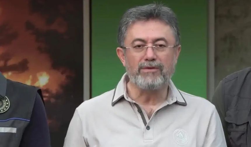Bakan Yumaklı son durumu paylaştı: 55 yangının tamamı kontrol altına alındı