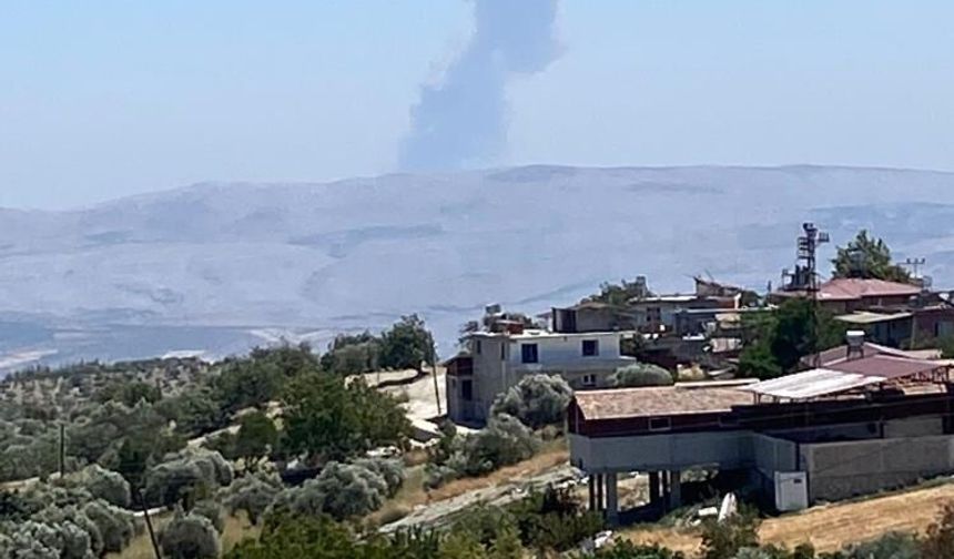 Suriye'de patlama! Hatay'dan da hissedildi