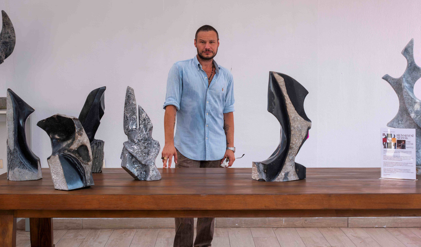 Emre İğdemir’in yeni heykel sergisi Bodrum’da