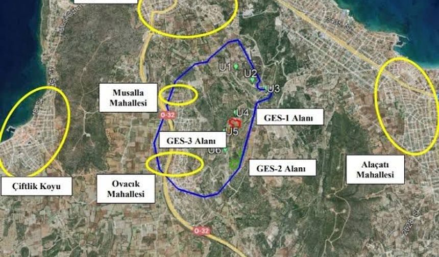 Çeşme’de GES Tepkisi: Topraklarımız, rant uğruna betona boğuluyor!