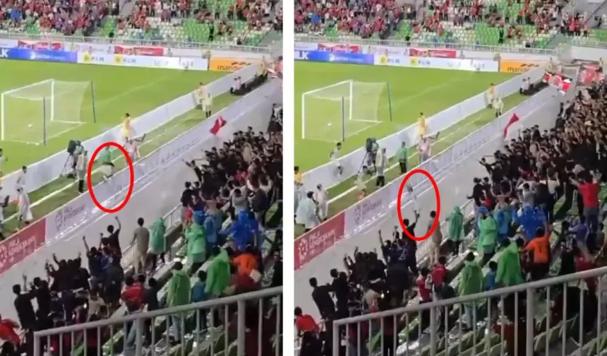 Gol Sevincinde Talihsiz Kaza: 3 Metrelik Boşluğa Düştü