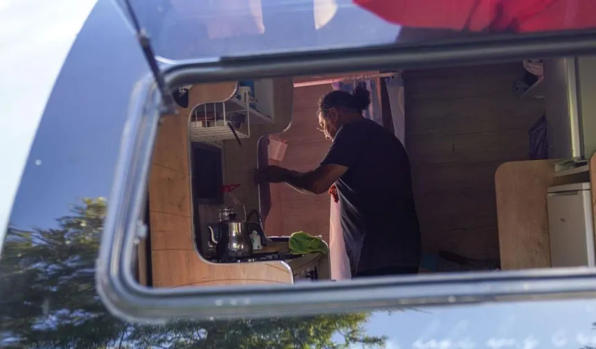 İnciraltı Karavan Parkı’na yoğun ilgi