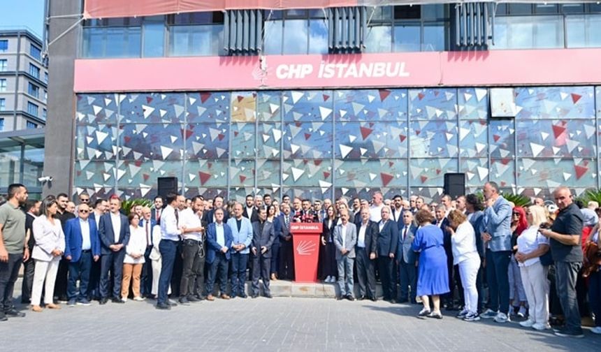 CHP İstanbul İl Başkanlığı binasını kapatma kararı aldı