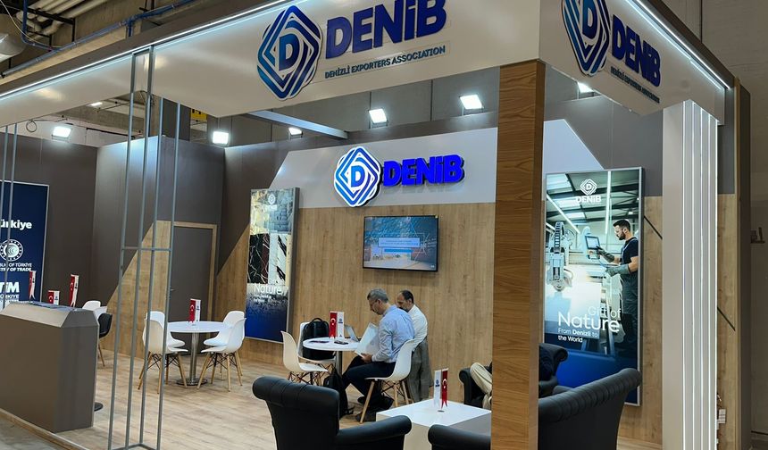 Denizli doğal taş sektörü dünyaya tanıtılıyor