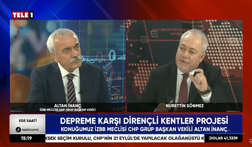 İzmir Büyükşehir Belediyesi CHP Grup Başkanvekili Altan İnanç