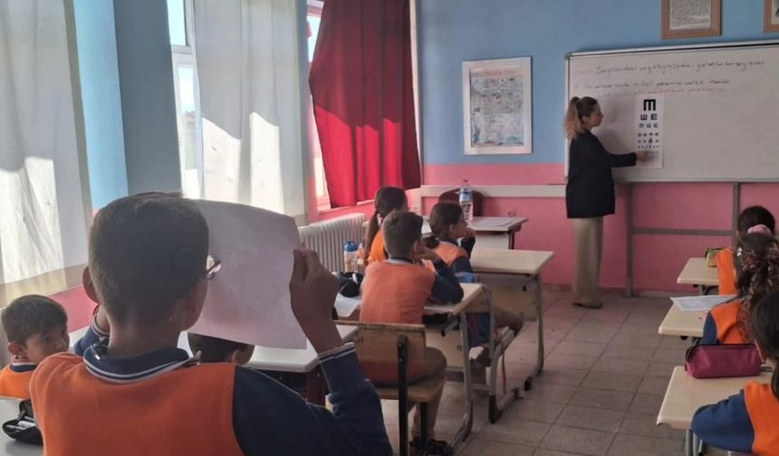 Göz taramasıyla eğitim başarısına destek