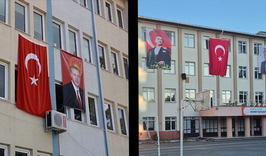 Okullarda Erdoğan posteri tartışması büyüyor!