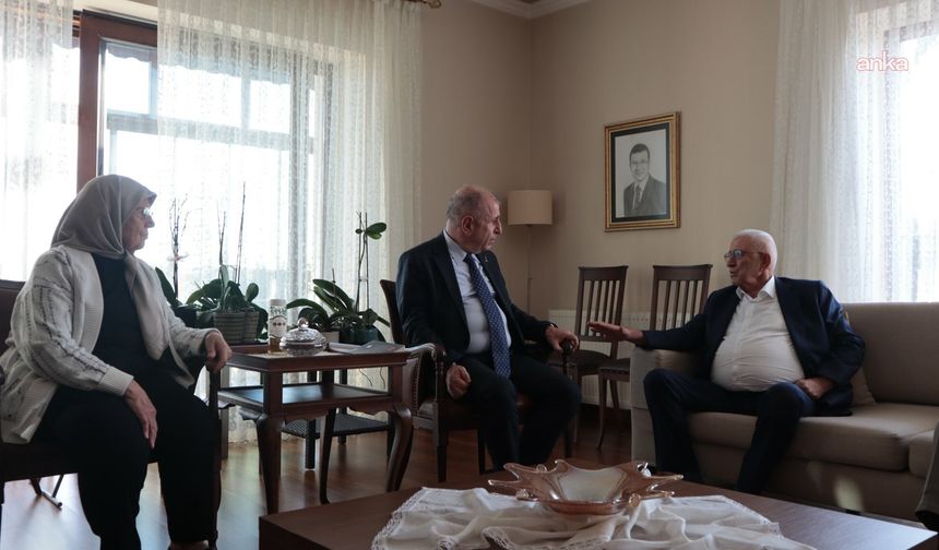 Özdağ'dan İmamoğlu'nun anne ve babasına ziyaret