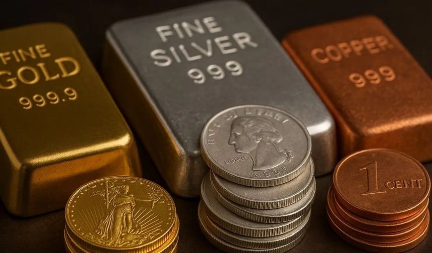 Altın, bakır ve gümüşte yükseliş sinyali