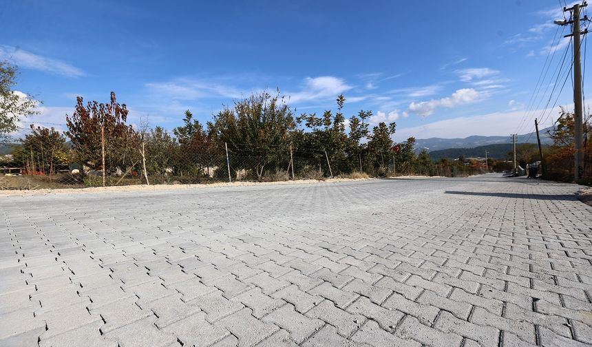 Serinhisar’a modern yol konforu