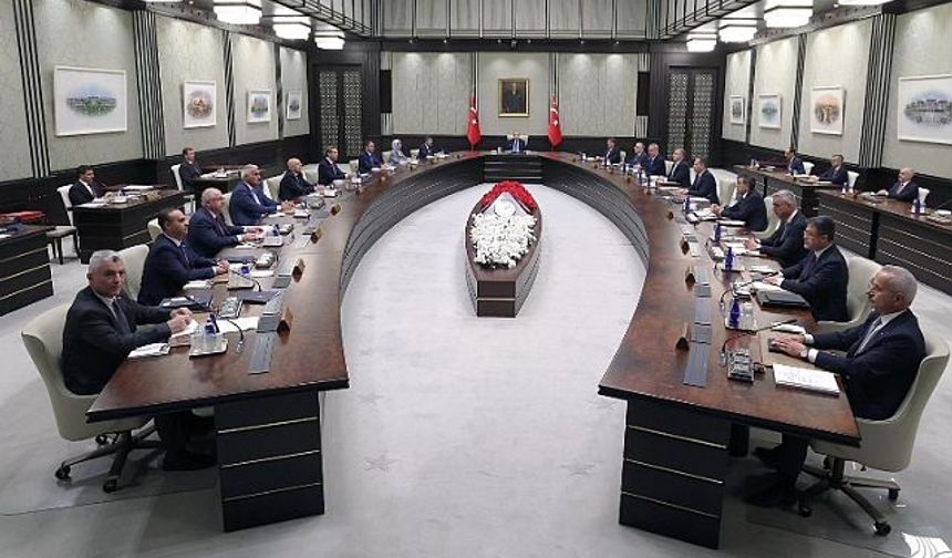 Kabine bugün Beştepe'de toplanıyor