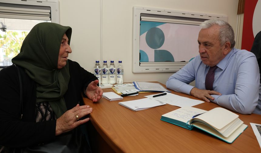 "Sorunları yerinde görüyor, adil çözümler üretiyoruz"