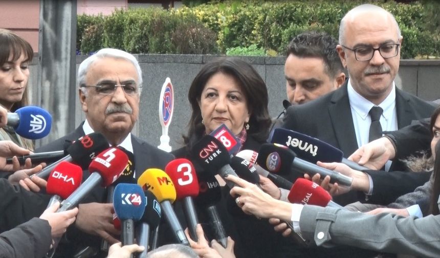 DEM Parti’den, Adalet Bakanı Tunç’a ziyaret