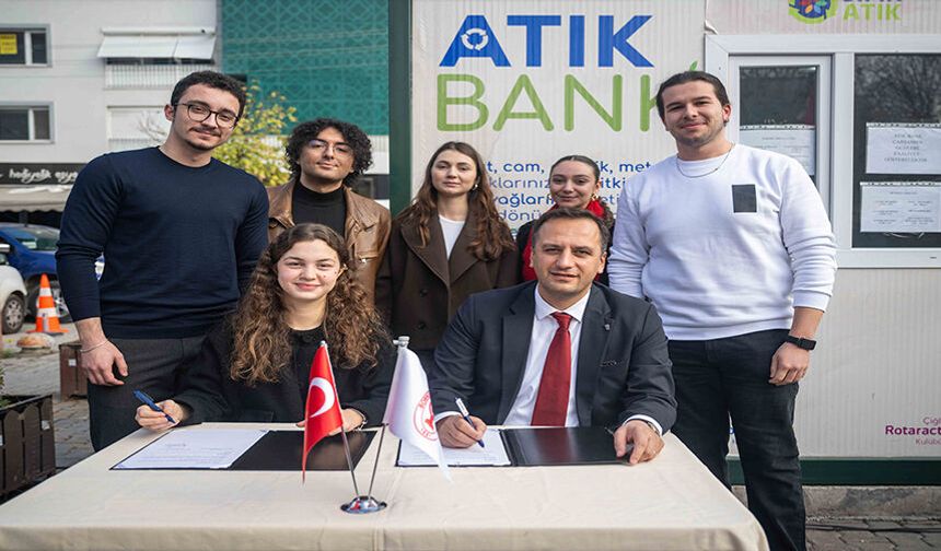 Atık Bank Projesi Bornova’da başladı