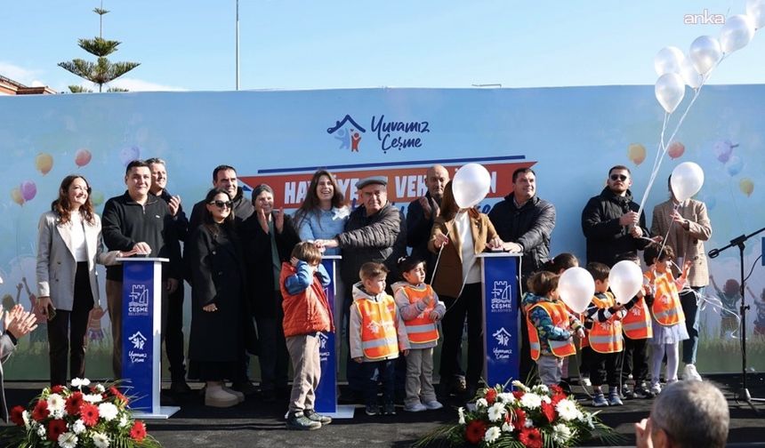 Çeşme Belediyesi Alaçatı’da çocuklar için yeni bir adım attı